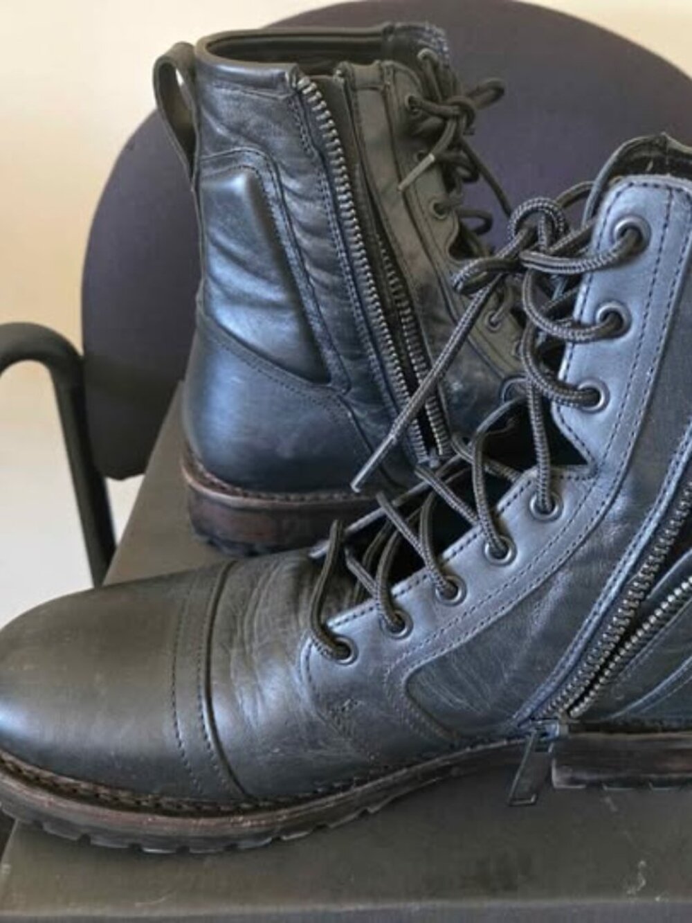 Thursday Boot Company Casa Moto black size 10 - like new